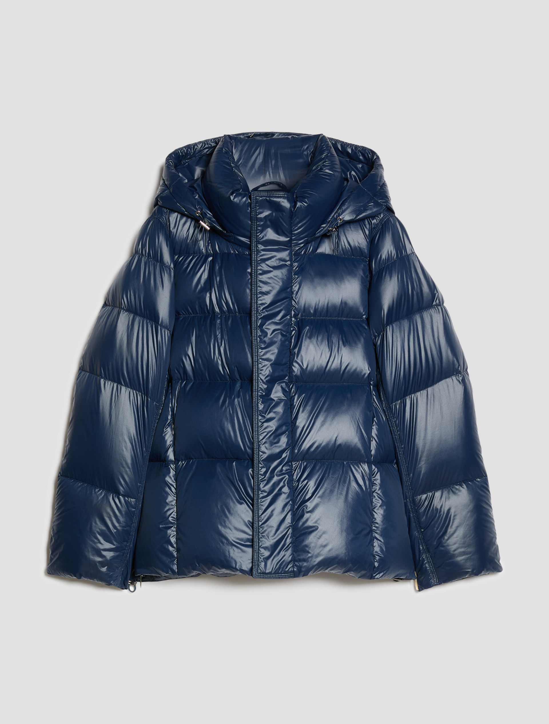 Water-repellent nylon down jacket - NAVY - Pennyblack - 2