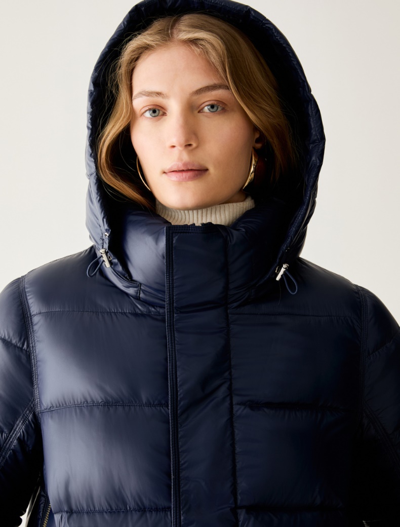 Water-repellent nylon down jacket - Pennyblack - 4