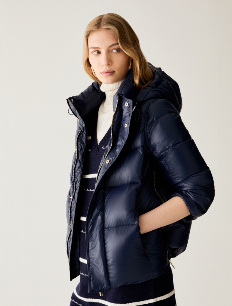 Water-repellent nylon down jacket - Pennyblack - 5