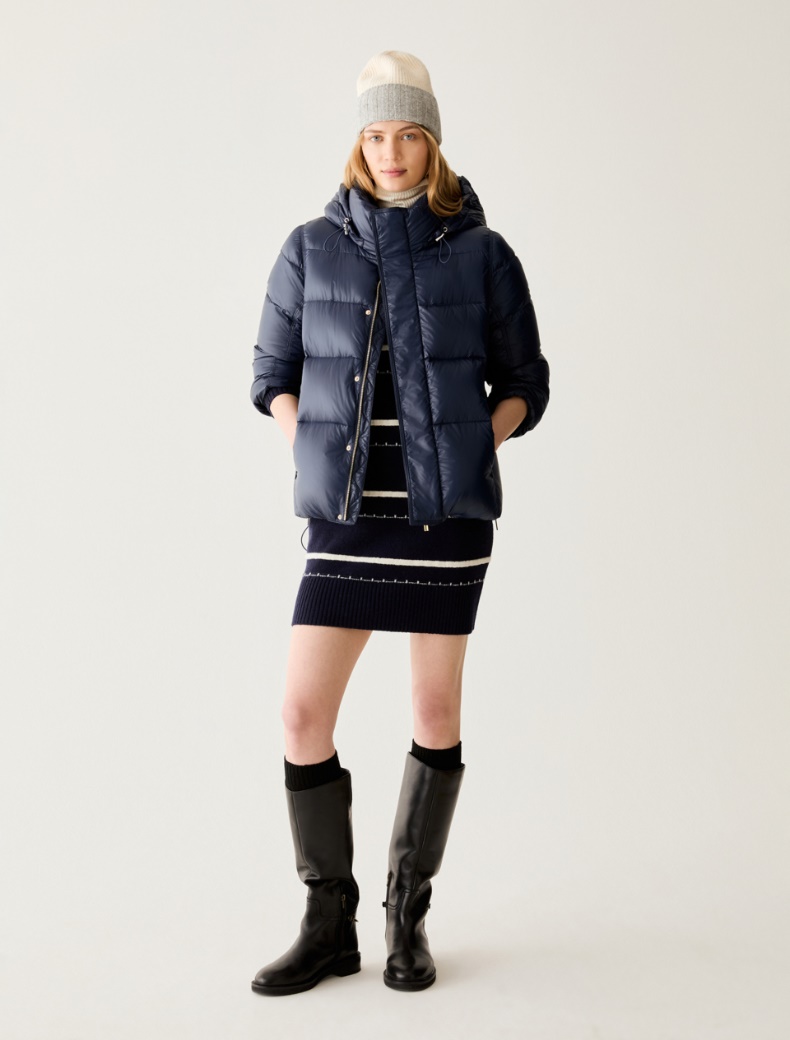Water-repellent nylon down jacket - Pennyblack - 6