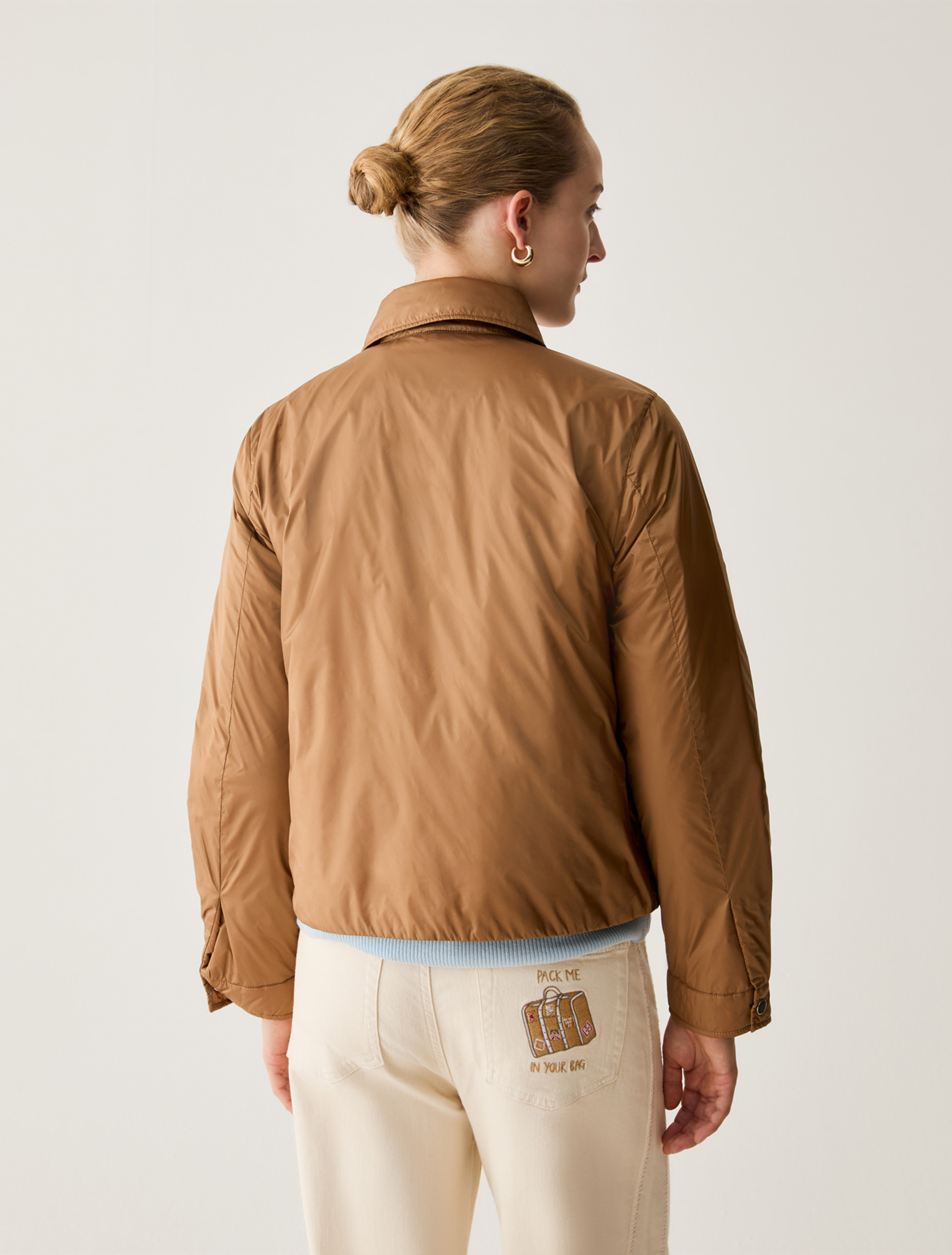 Water-repellent padded jacket - CAMEL - Pennyblack - 3