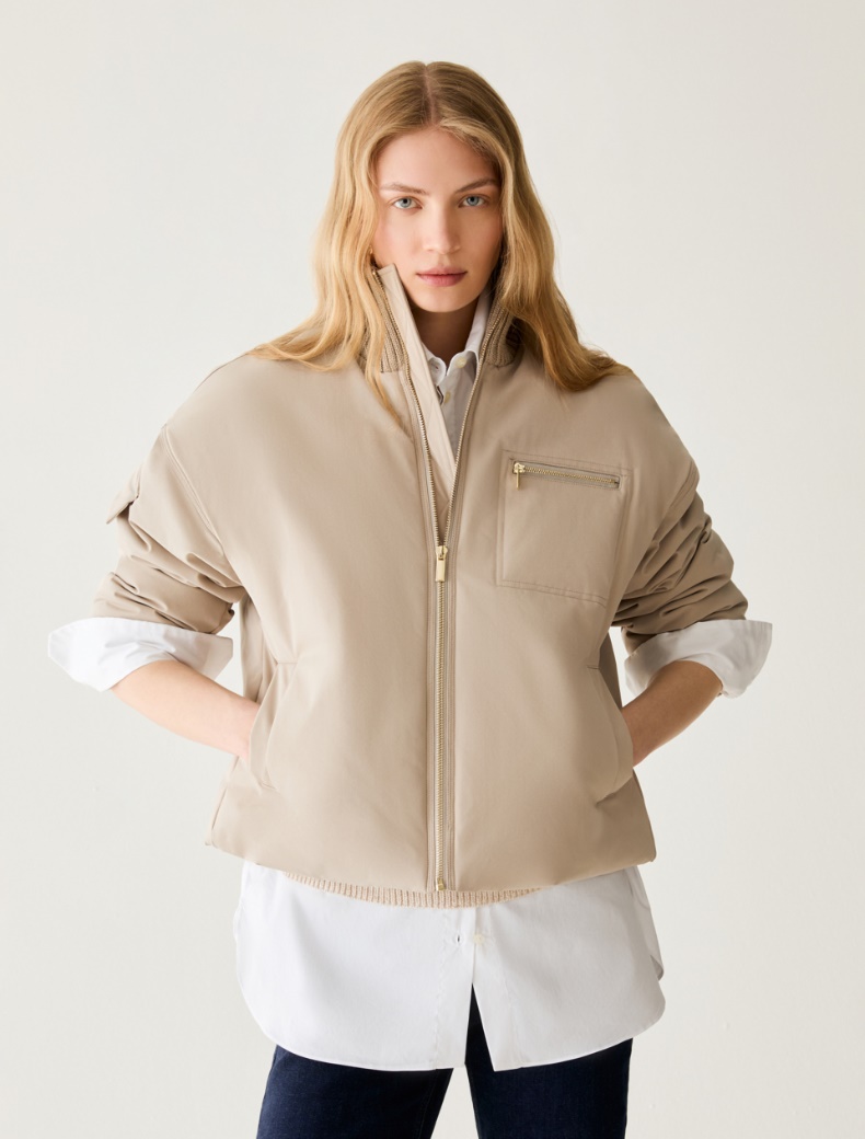 Water-repellent padded bomber jacket - Pennyblack