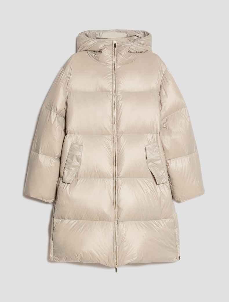 Water-repellent hooded down jacket - Pennyblack - 2