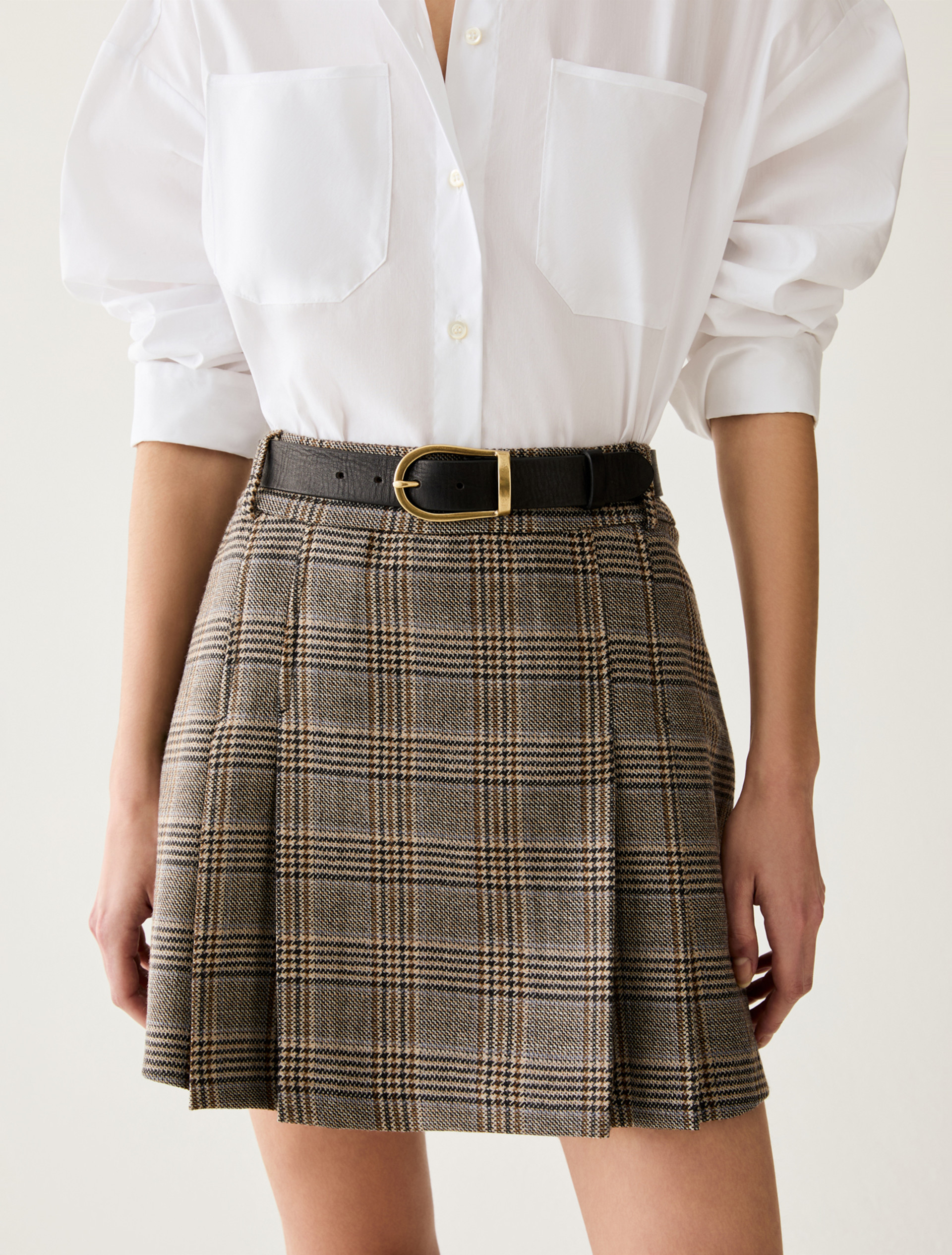 Stirrup-buckle belt - BLACK - pennyblack