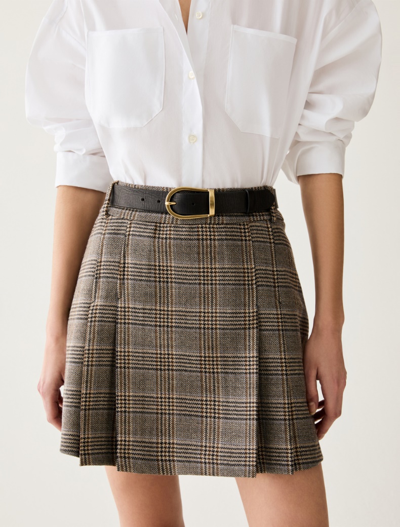 Stirrup-buckle belt - BLACK - pennyblack