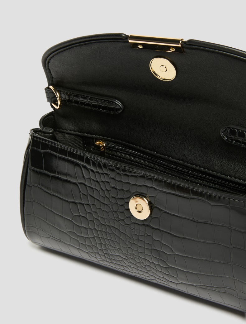 Crocodile-effect clutch bag - Pennyblack - 4