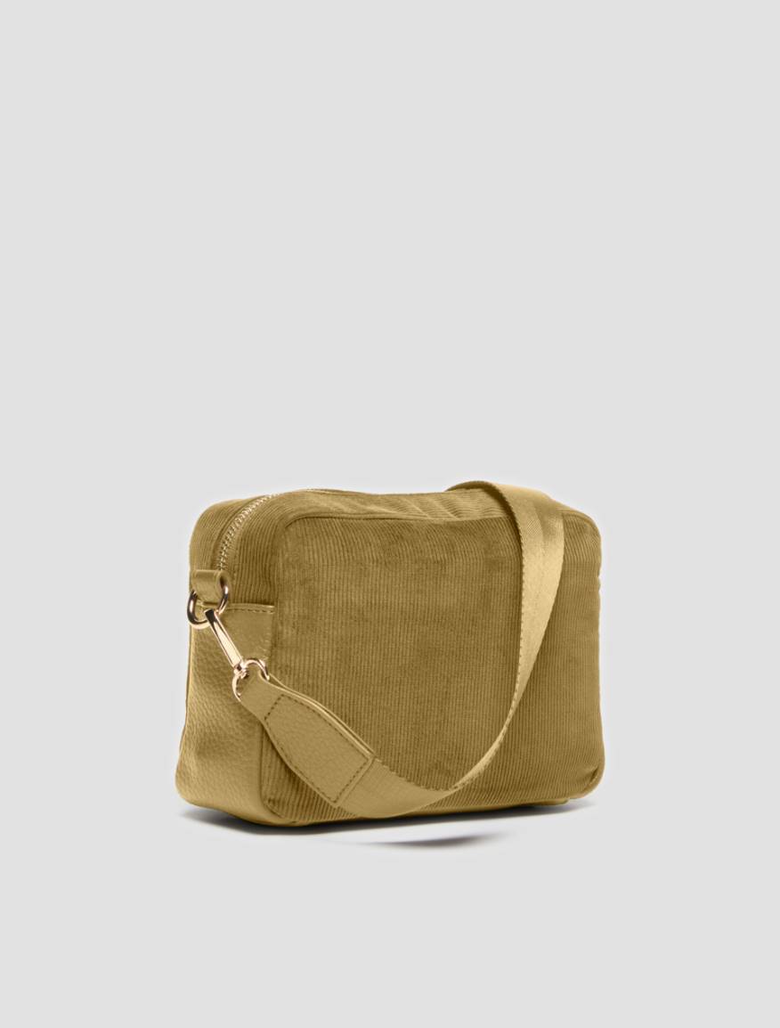 Corduroy camera bag - KAKI - Pennyblack - 2