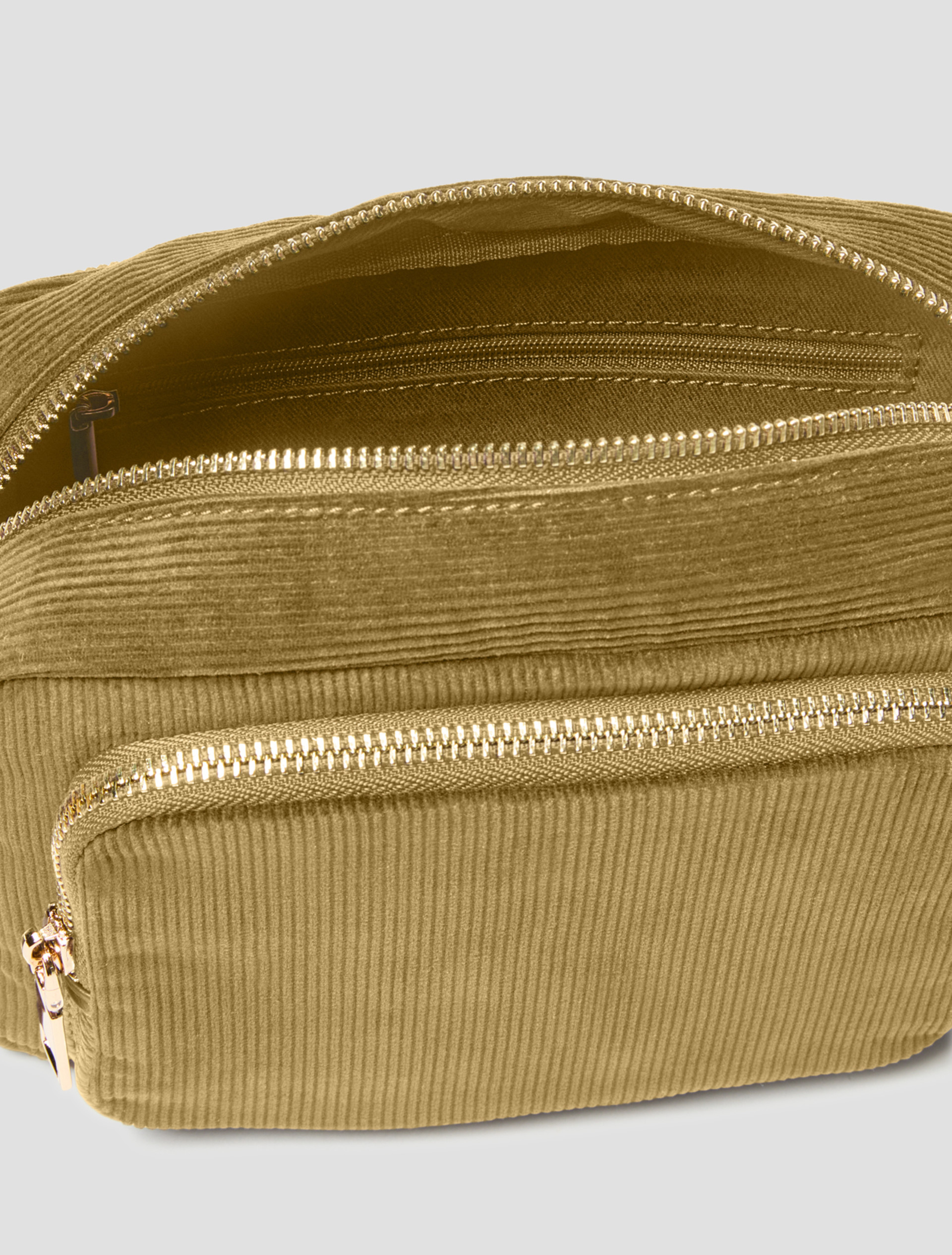 Corduroy camera bag - KAKI - Pennyblack - 4
