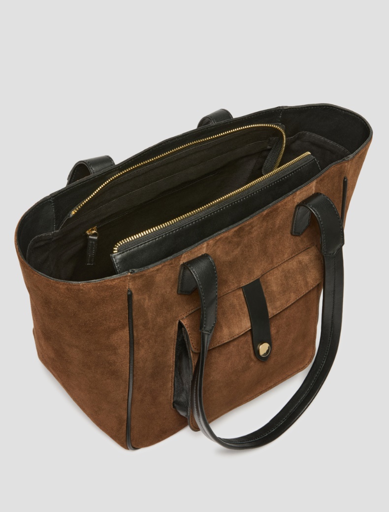 Suede tote bag - Pennyblack - 4