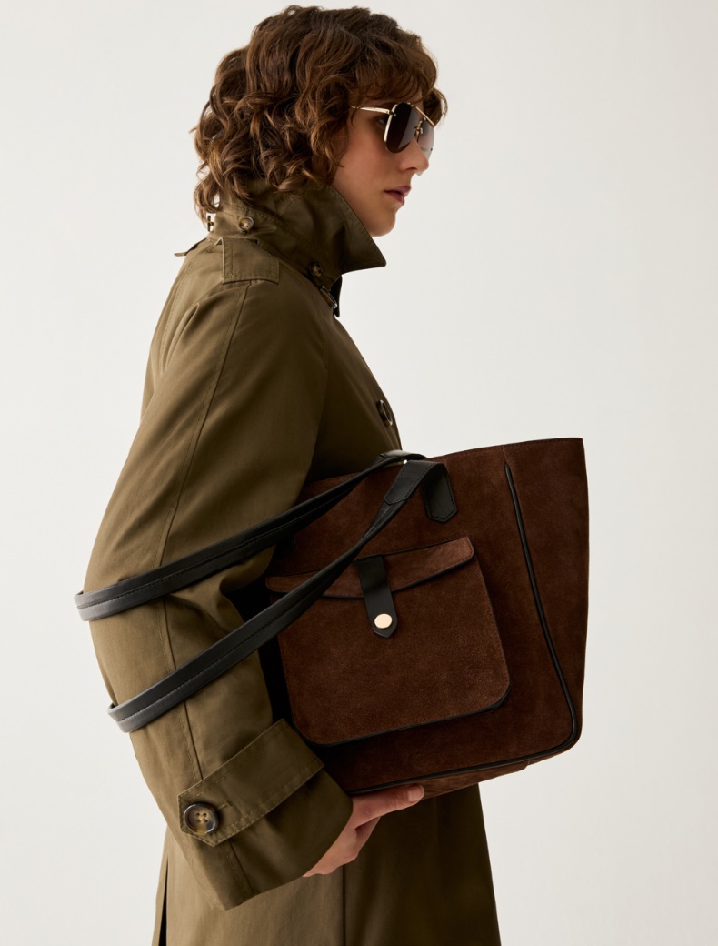 Suede tote bag - Pennyblack - 5