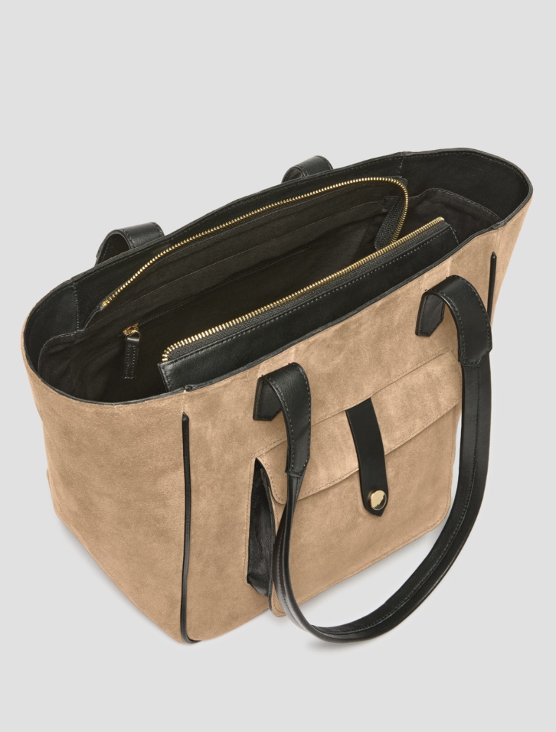 Suede tote bag - Pennyblack - 4