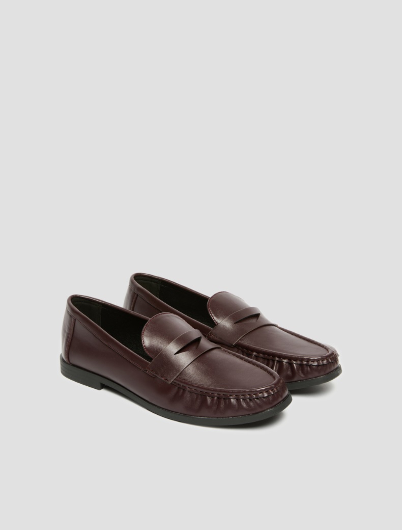 Penny loafers - BORDEAUX - pennyblack