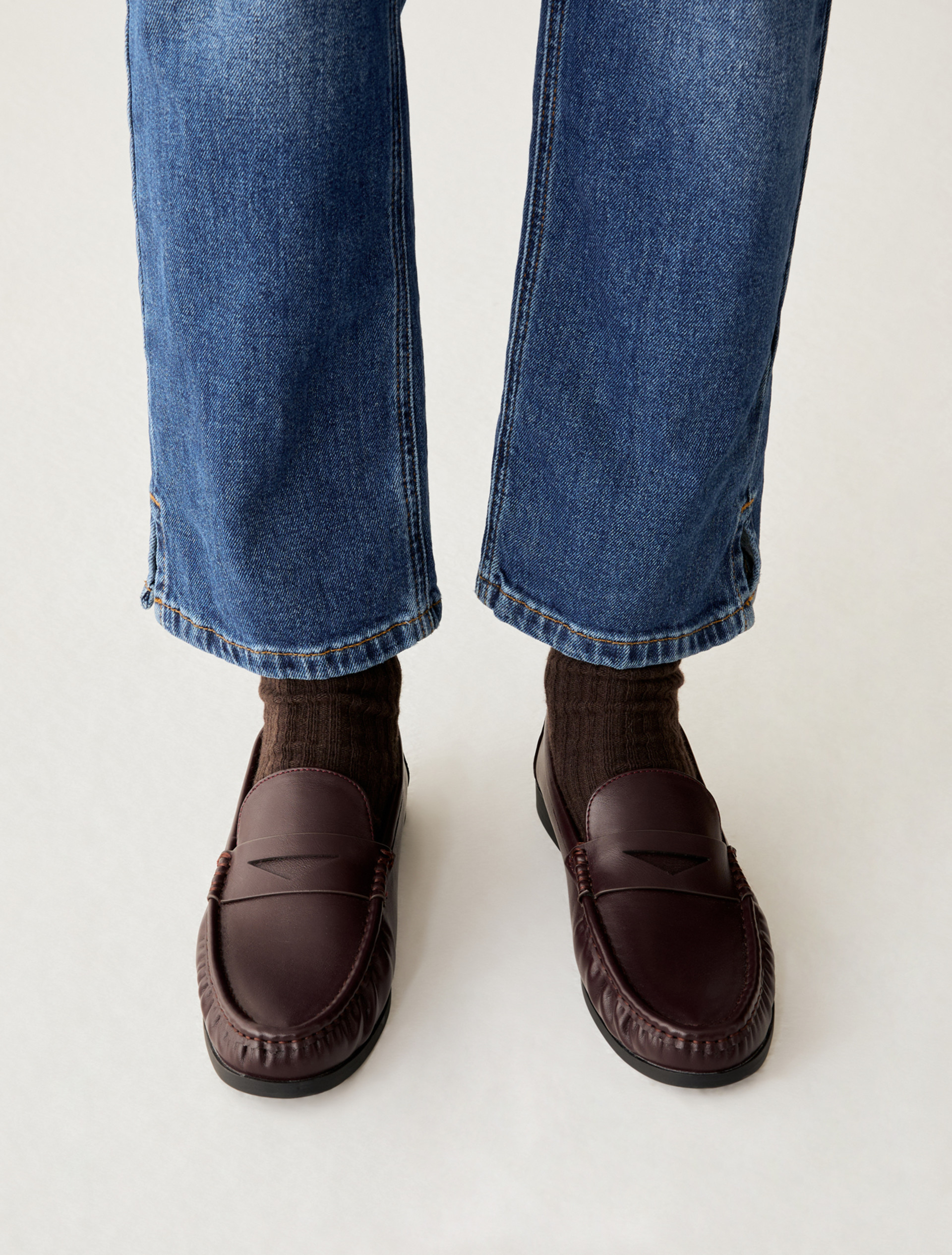 Penny loafers - BORDEAUX - pennyblack