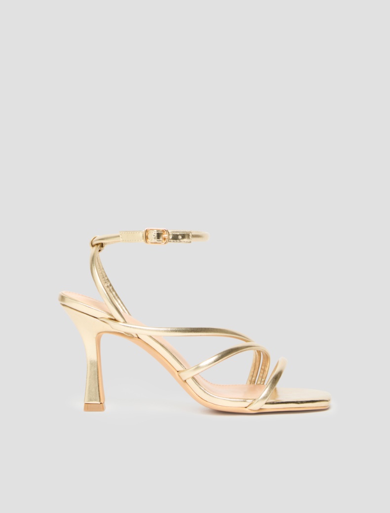 Laminated sandals - GOLD - pennyblack