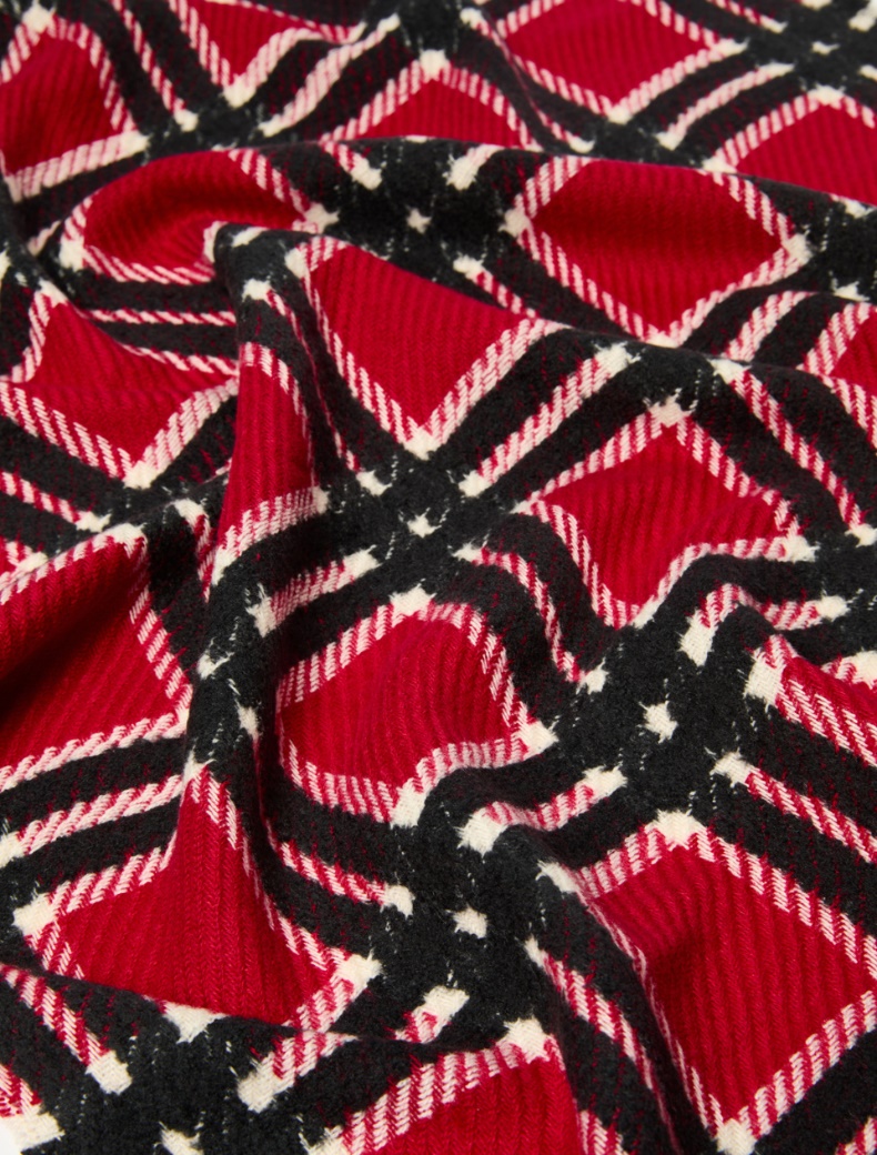 Jacquard check stole - Pennyblack - 2