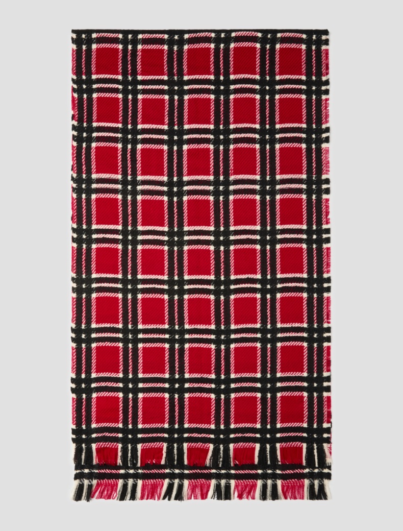 Jacquard check stole - Pennyblack