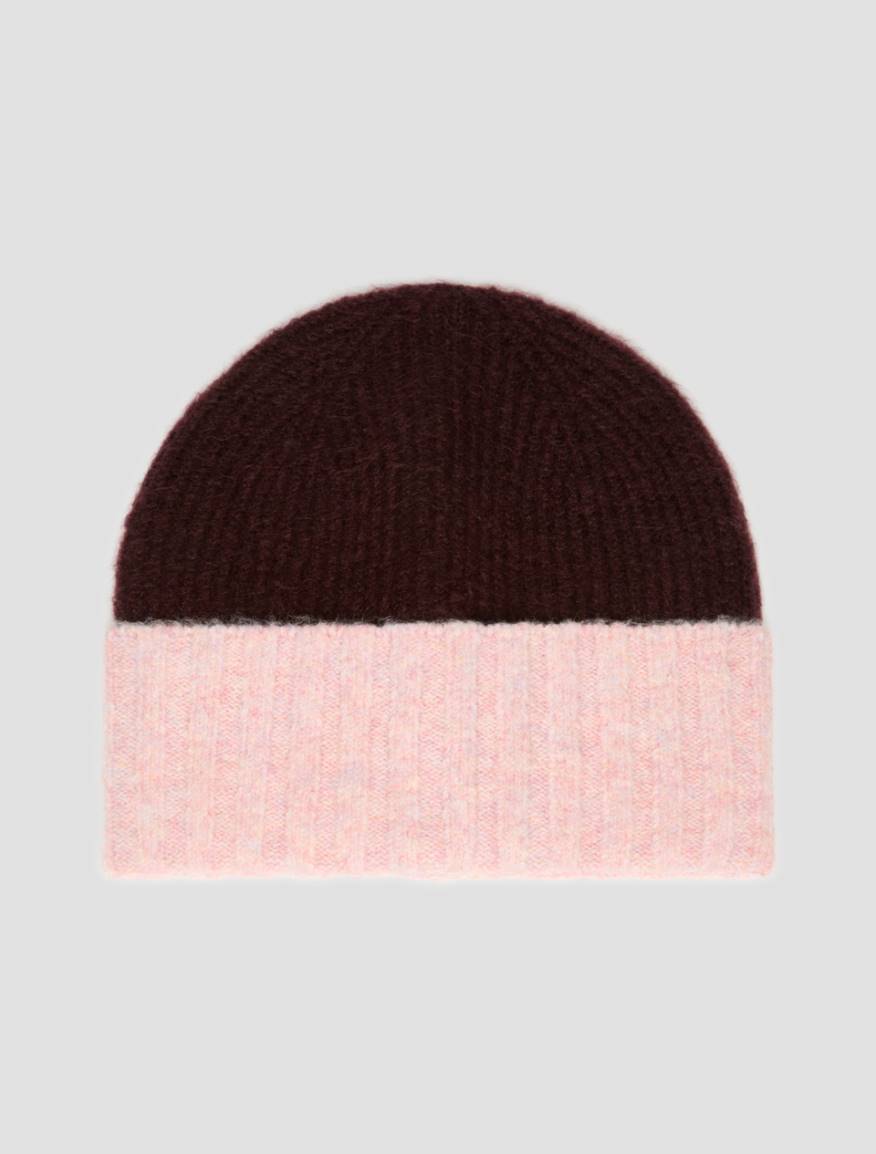 Colour-block beanie - PINK - Pennyblack
