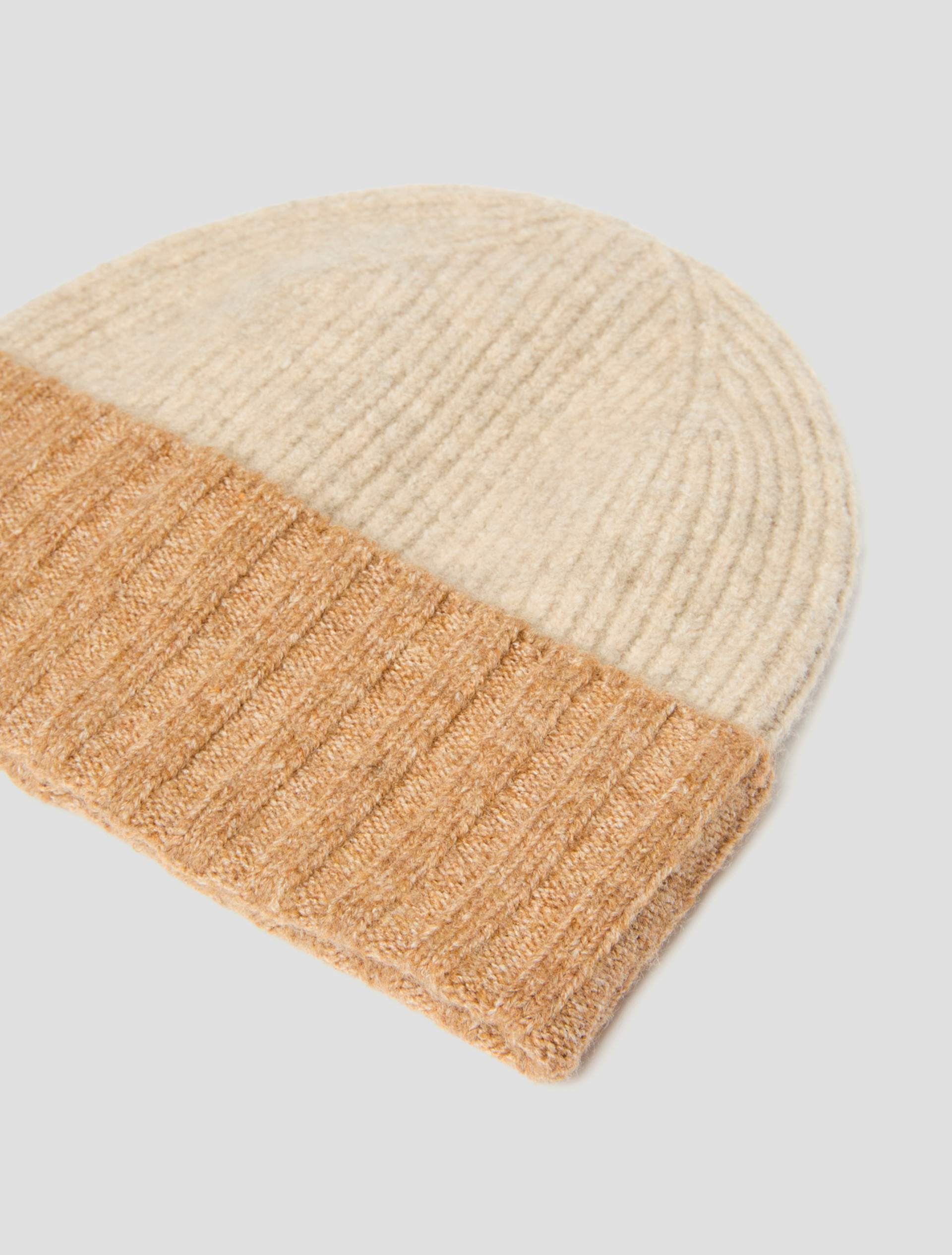 Colour-block beanie - CAMEL - Pennyblack - 2