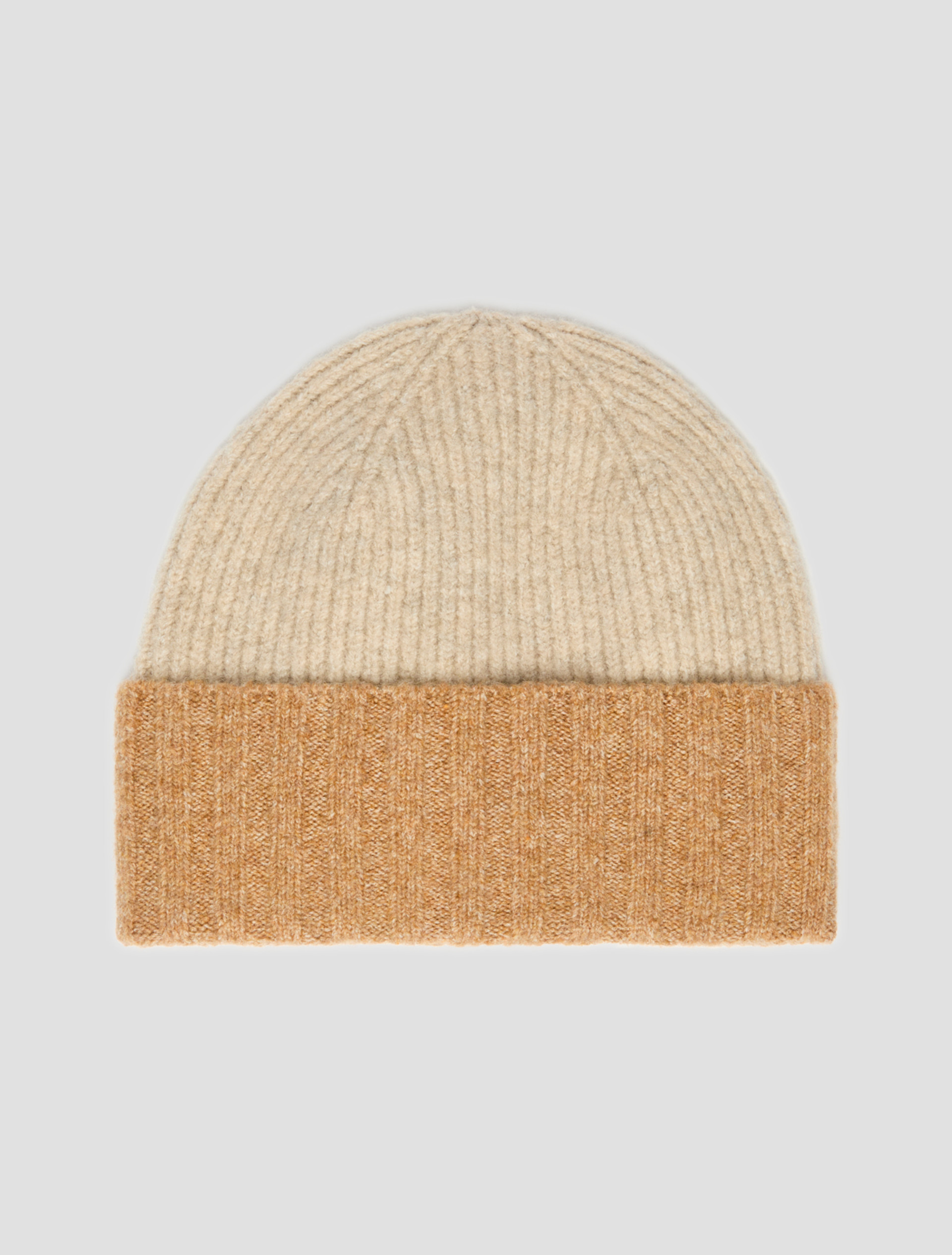 Colour-block beanie - CAMEL - Pennyblack - 1