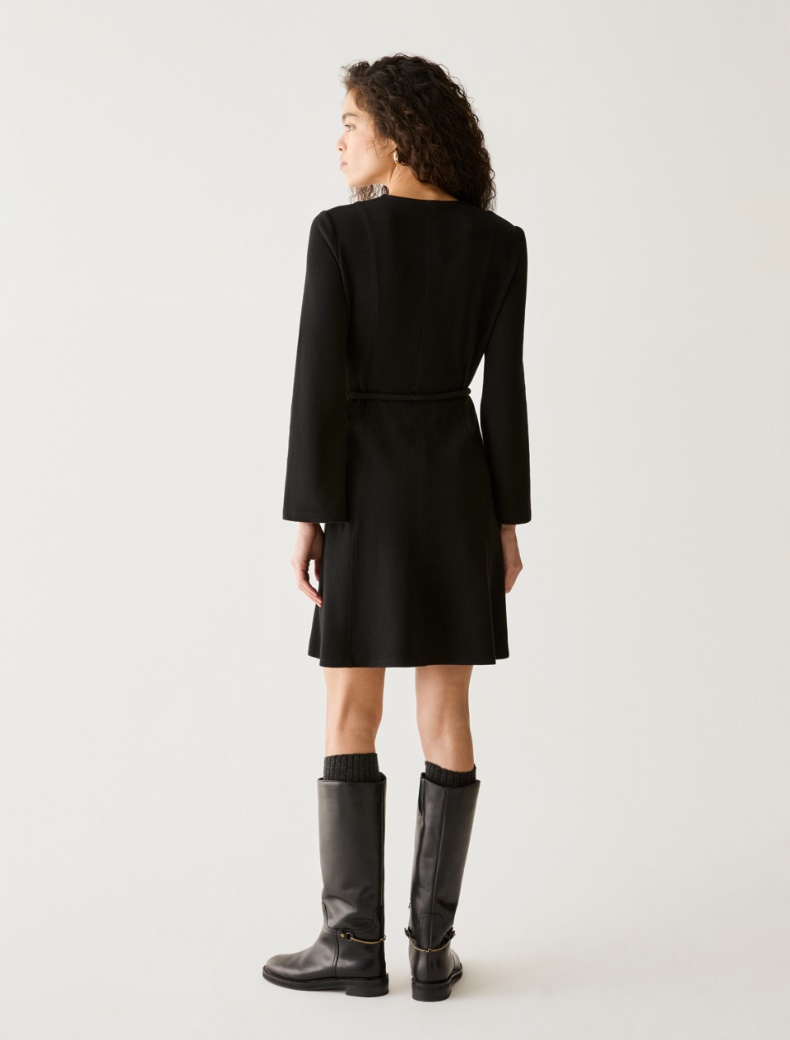 Cut-and-flare jersey dress - Pennyblack - 3