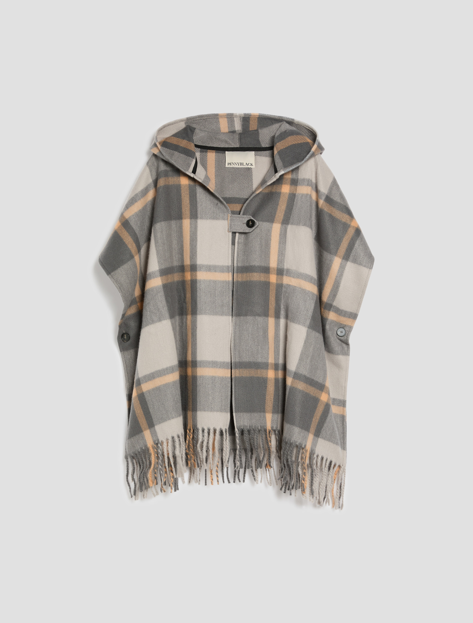 Check Cape - GREY - Pennyblack - 2