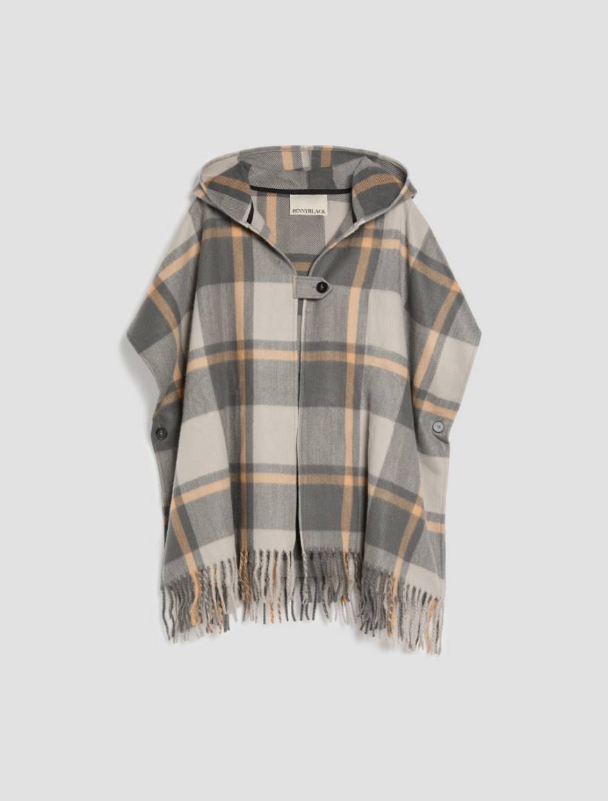 Check Cape - GREY - Pennyblack - 2