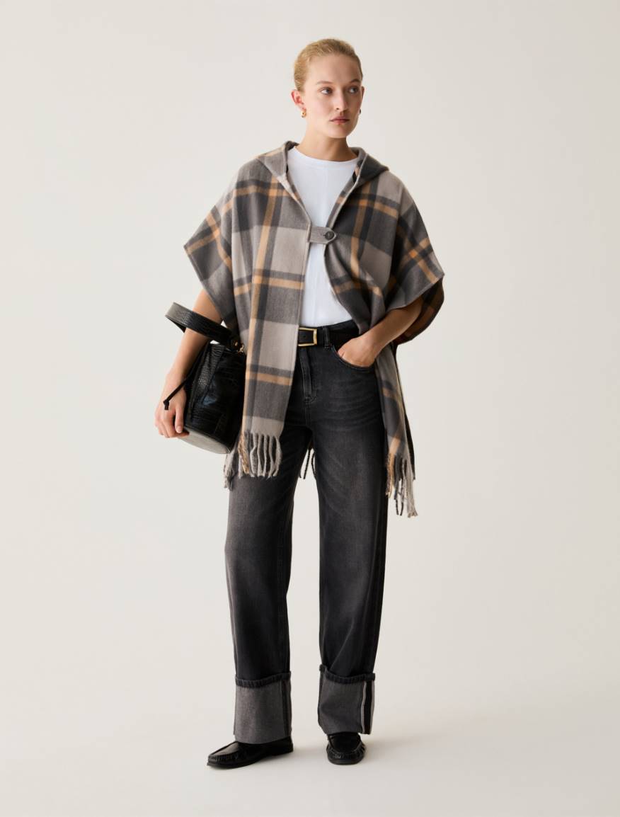 Check Cape - GREY - Pennyblack - 5