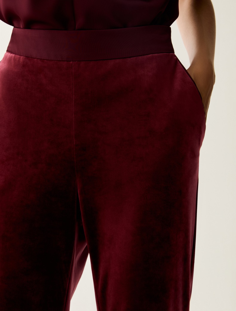 Velvet jersey trousers - Pennyblack - 4