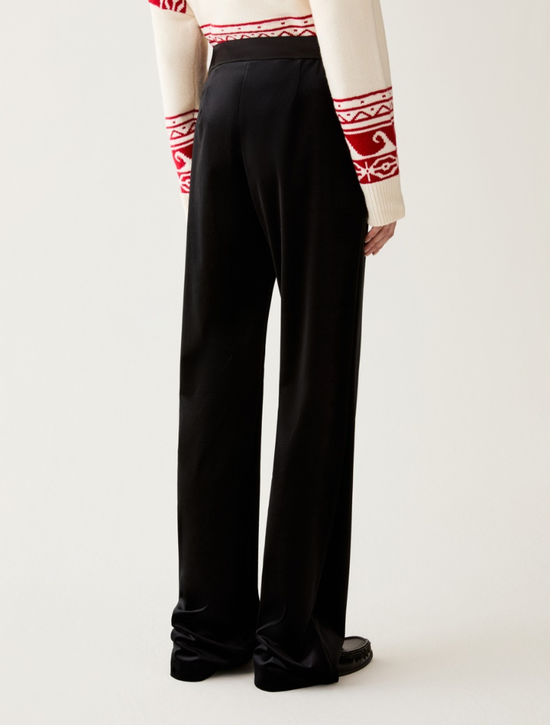 Velvet jersey trousers - Pennyblack - 3