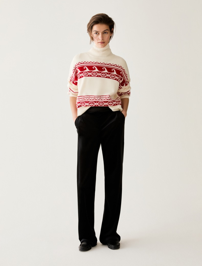 Velvet jersey trousers - Pennyblack - 6