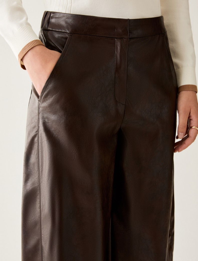 Coated jersey trousers - Pennyblack - 4