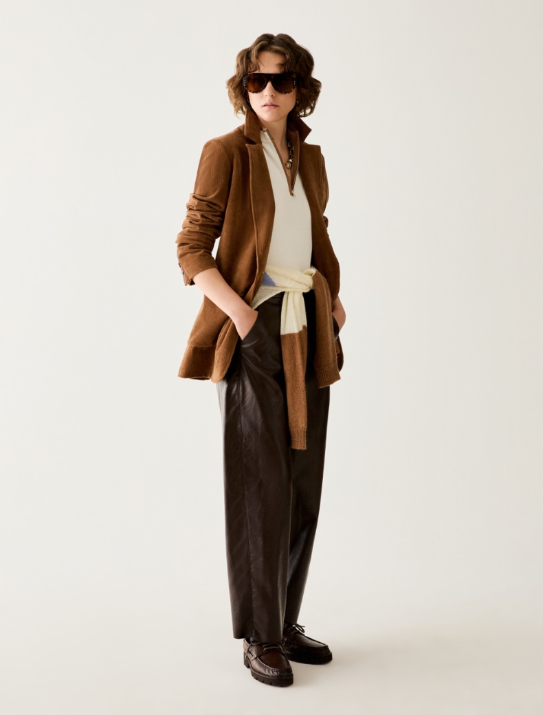 Coated jersey trousers - Pennyblack - 5