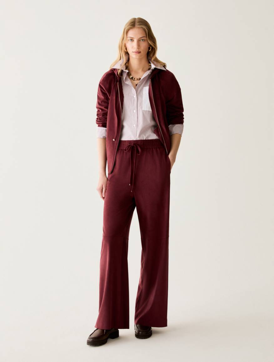 Jersey joggers - BORDEAUX - Pennyblack