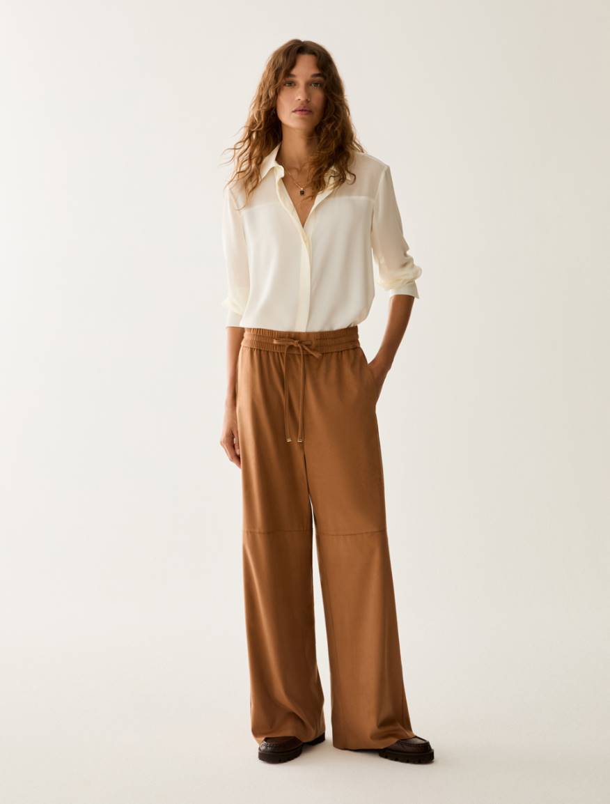 Jersey joggers - CAMEL - Pennyblack