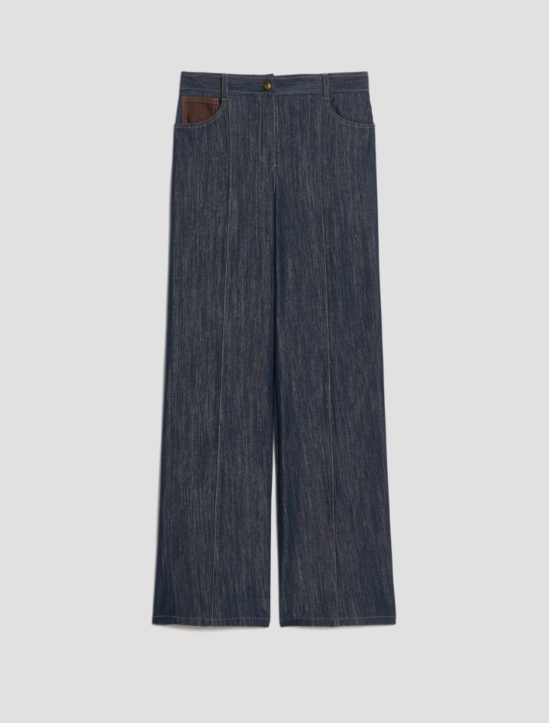 Straight-leg jersey jeans - Pennyblack - 7