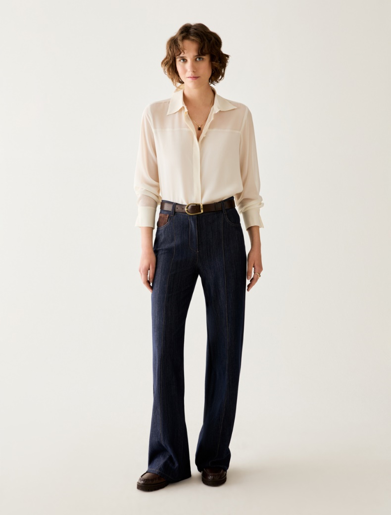 Straight-leg jersey jeans - Pennyblack