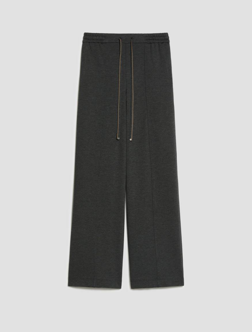 Milan stitch jersey joggers - MELANGE GREY - Pennyblack - 2