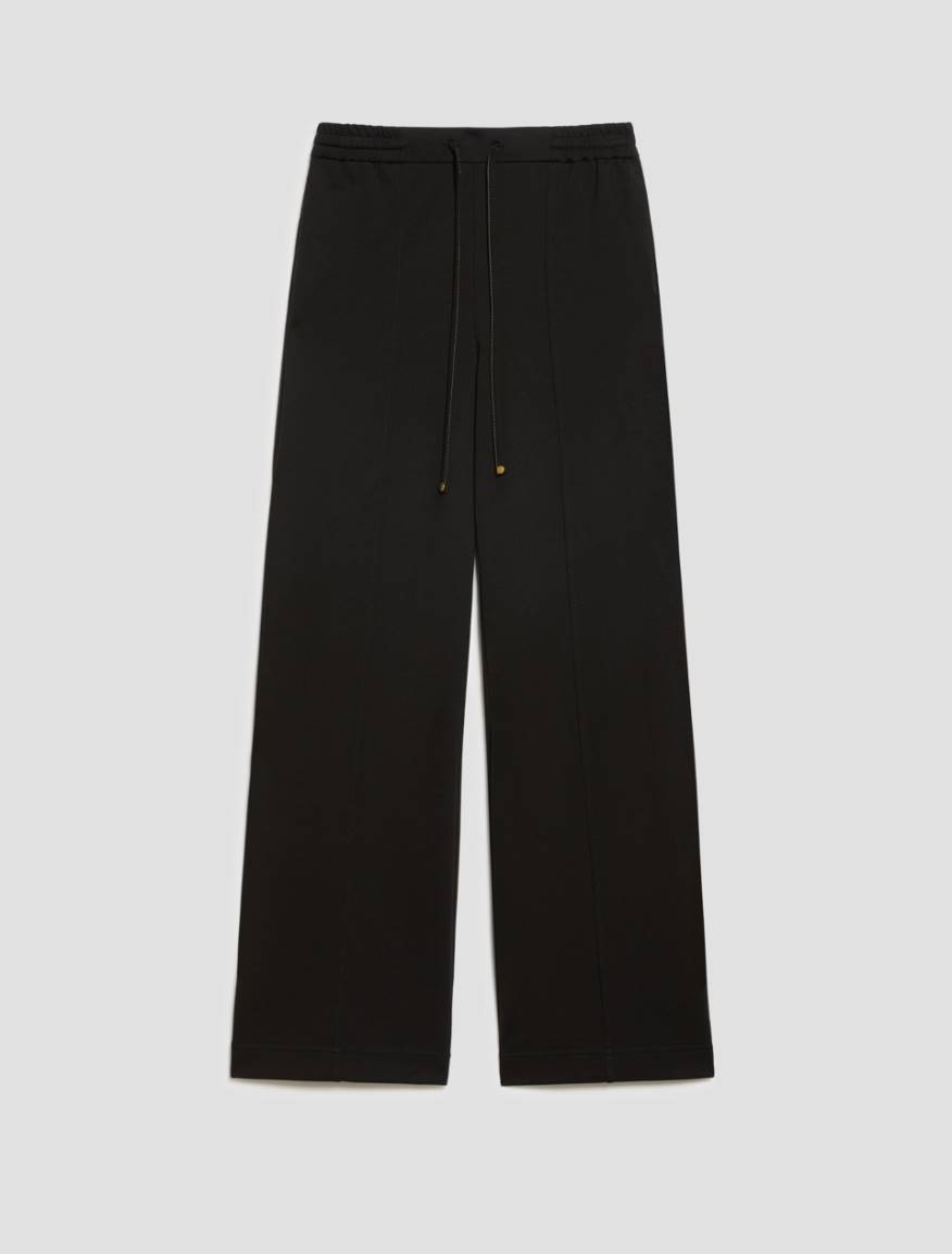 Milan stitch jersey joggers - BLACK - Pennyblack - 2