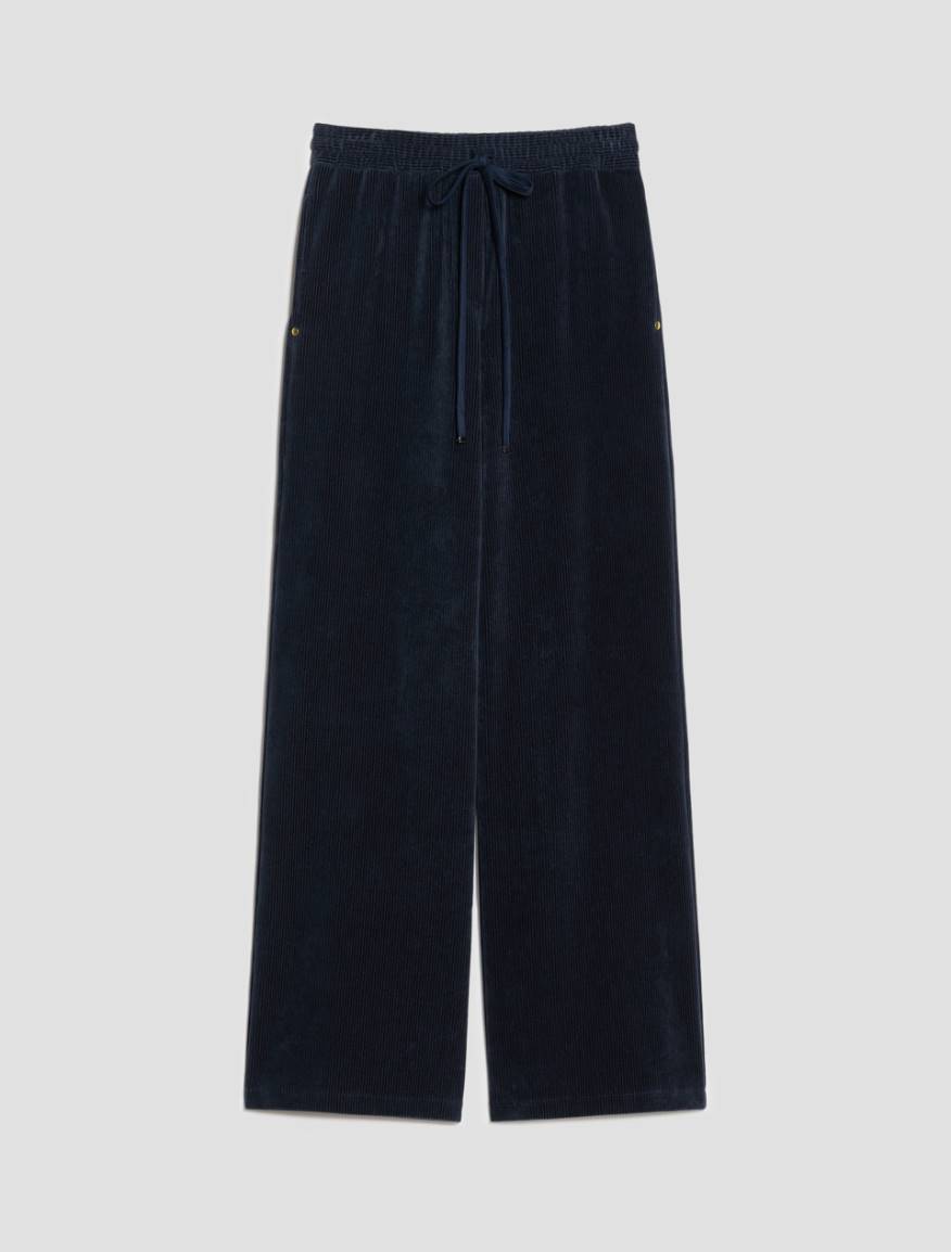 Velvet jersey joggers - NAVY - Pennyblack - 2