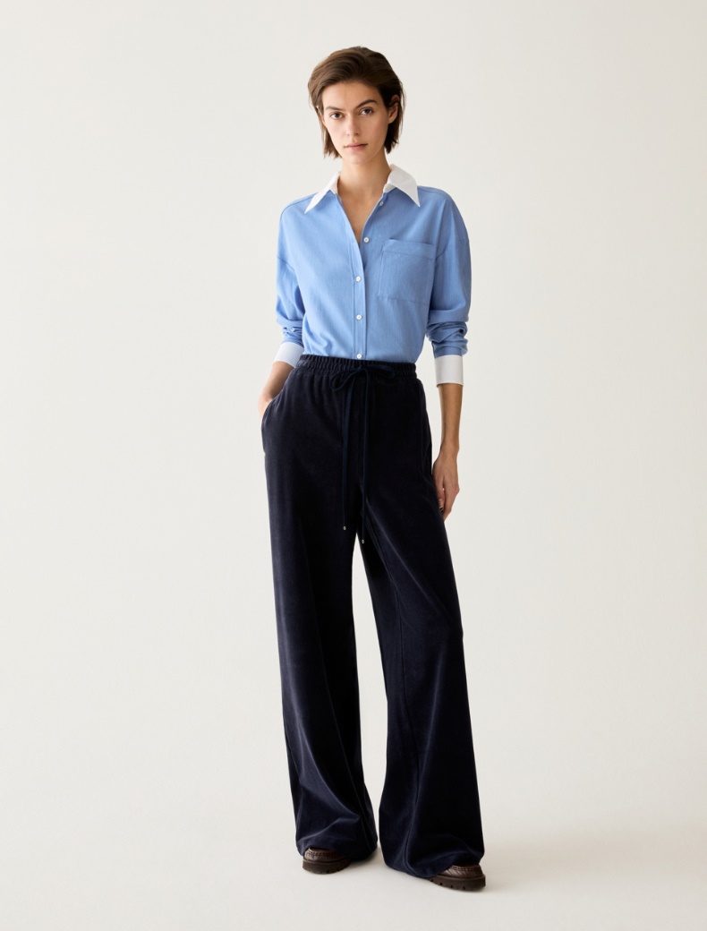 Velvet jersey joggers - Pennyblack
