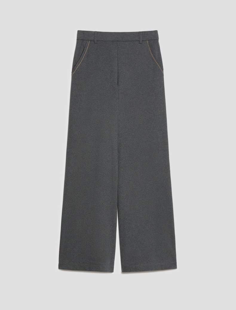 Flannel jersey trousers - Pennyblack - 2