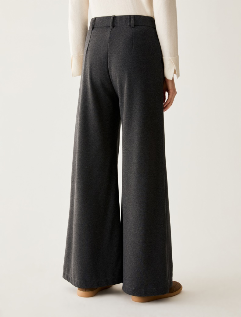 Flannel jersey trousers - Pennyblack - 3