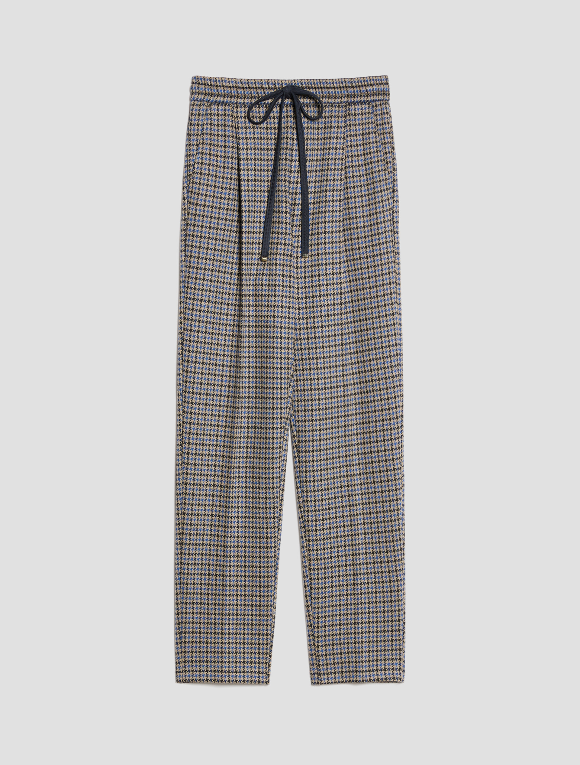 Jacquard jersey trousers - NAVY - Pennyblack - 2