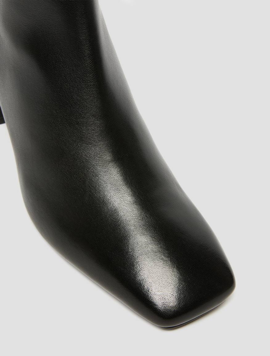 Smooth leather boots - BLACK - Pennyblack - 3
