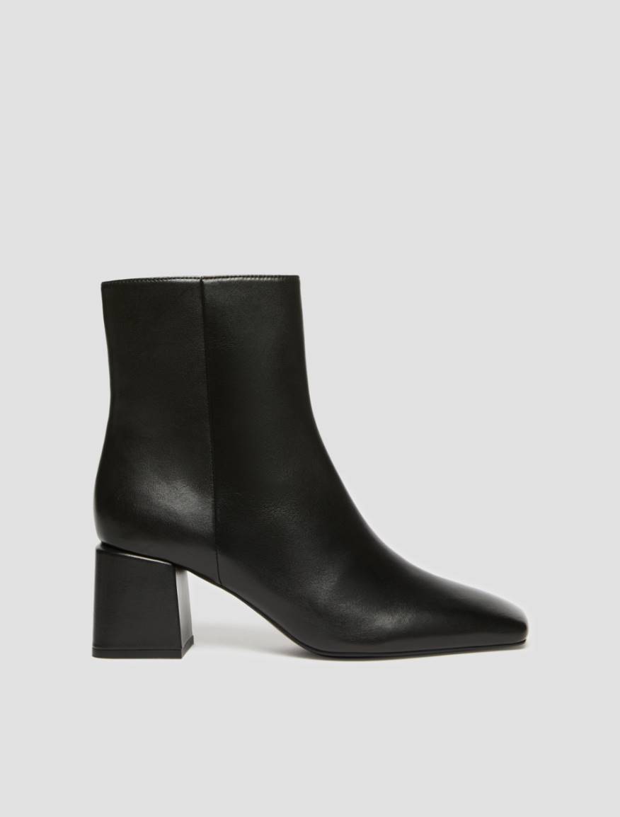 Smooth leather boots - BLACK - Pennyblack