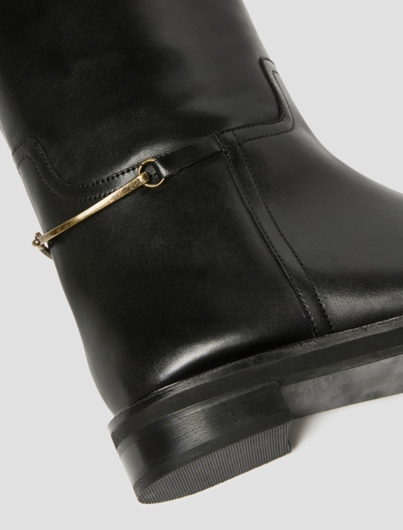 Smooth leather boots - Pennyblack - 3