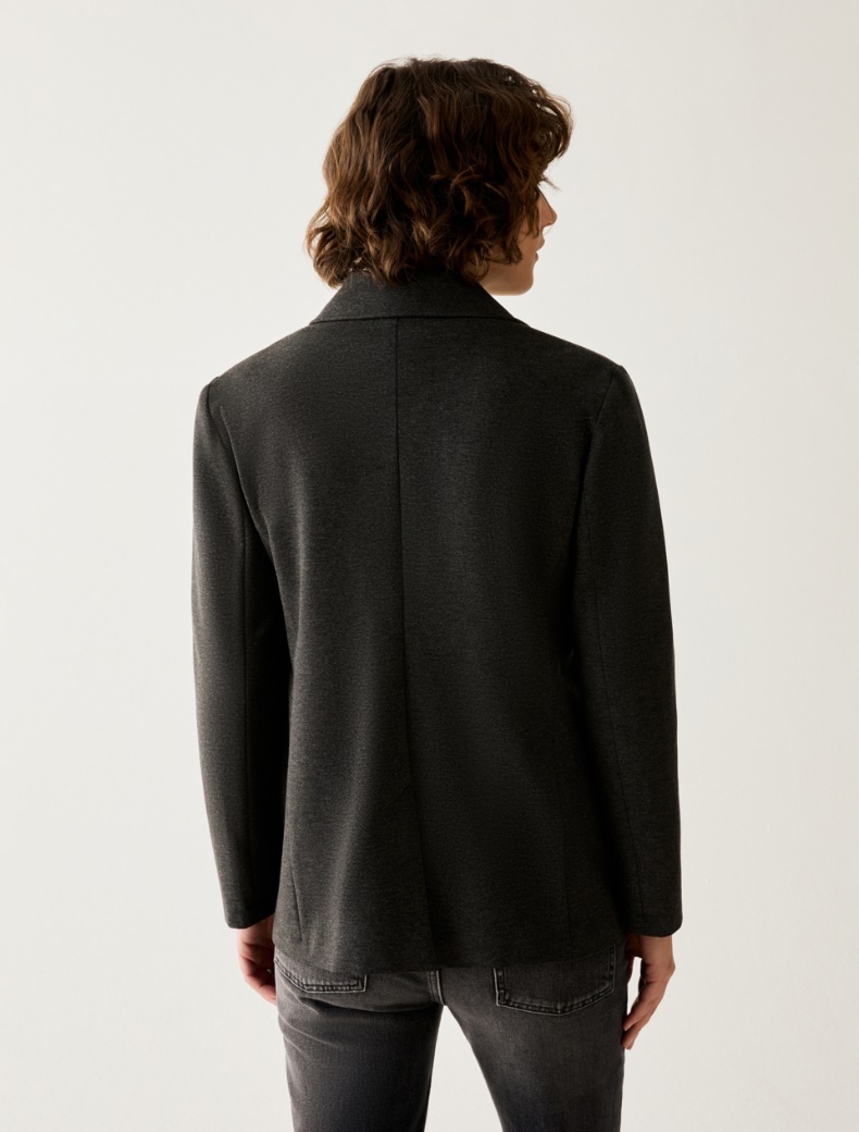 Milan stitch jersey blazer - Pennyblack - 3