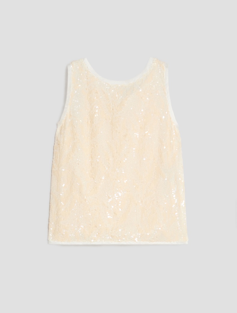 Sequinned tulle top - Pennyblack - 2
