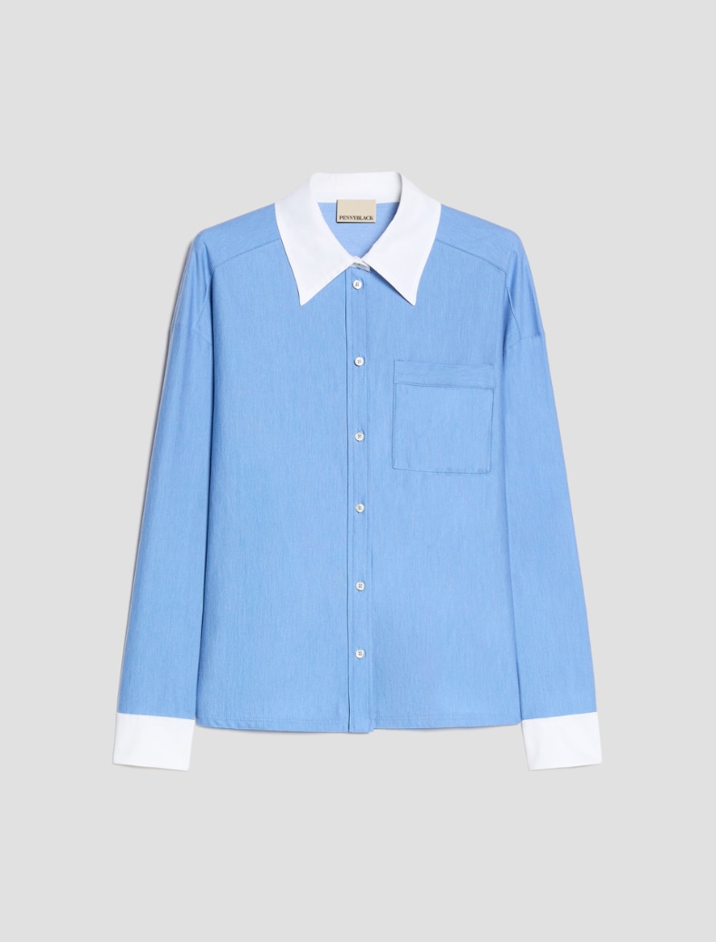 Cotton jersey shirt - Pennyblack - 2
