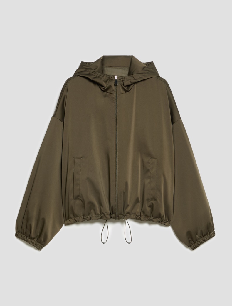 Water-repellent satin bomber jacket - Pennyblack - 7